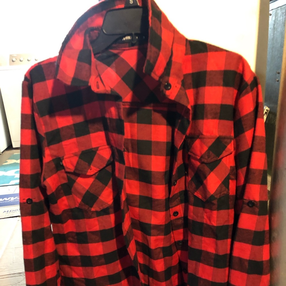 Red and black flannel